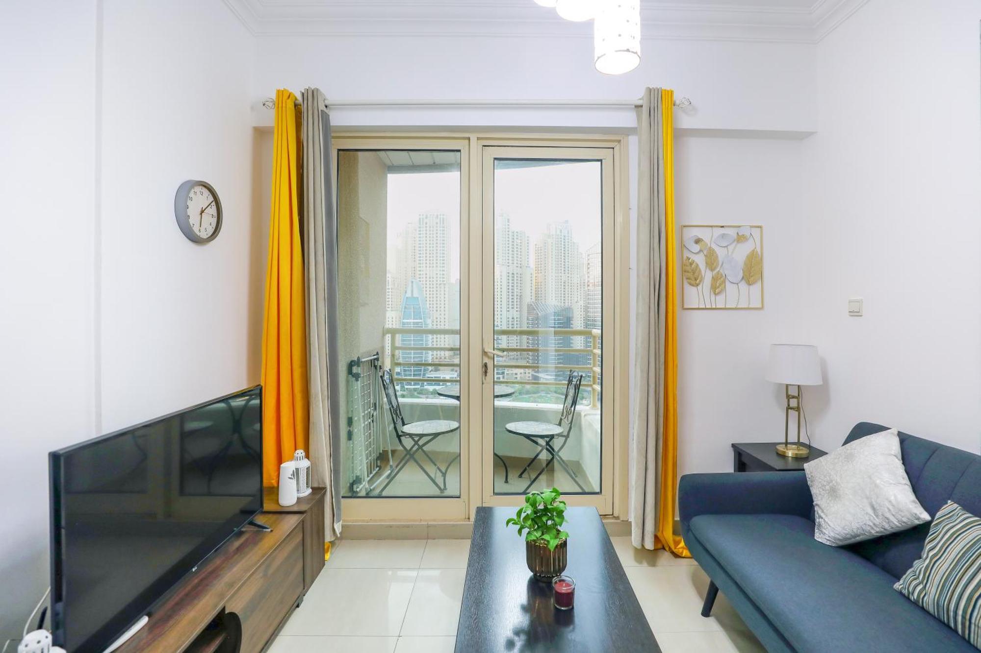Superb 1bed Marina View Pool Jbr Parking Apartment